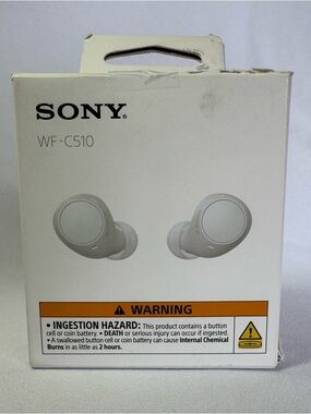 Sony WF-C510 True Wireless Earbuds - White